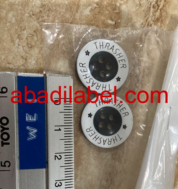 Kancing Plastik Trasher 20mm Pekalongan